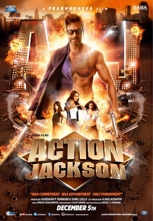 Action Jackson Hindi Movie Official Youtube Trailer 2014