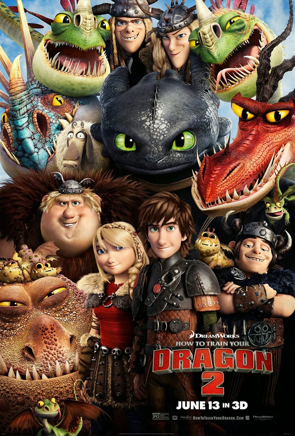 How To Train Your Dragon 2 Official Theatrical HD Trailer 2014