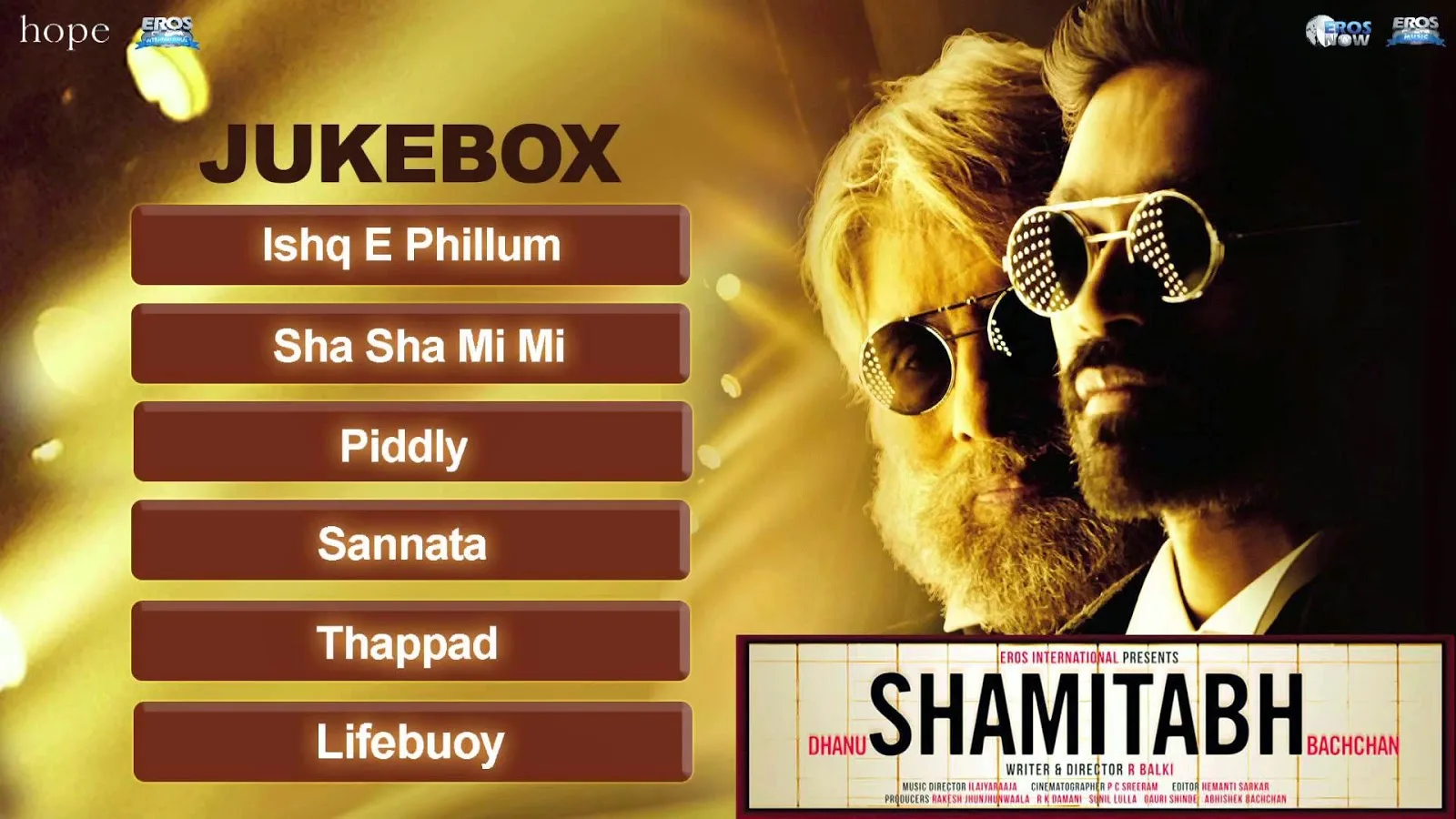 Shamitabh All Songs Jukebox | Amitabh Bachchan, Dhanush, Akshara Haasan
